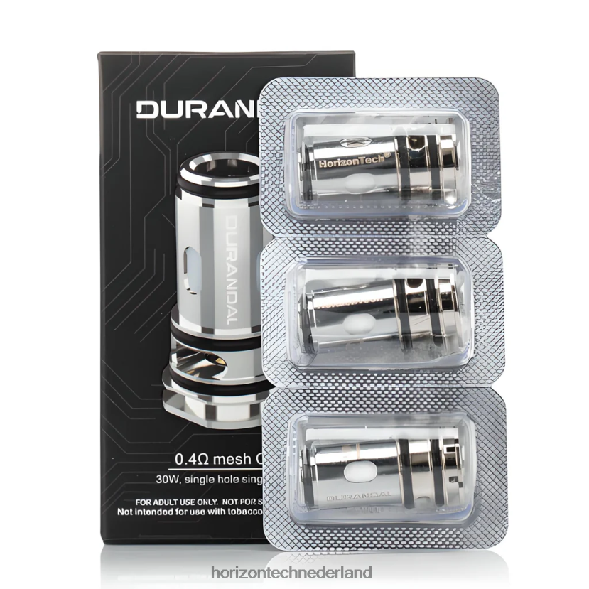 HorizonTech Durandal spoelen (3-pack) 0,4 ohm (3-pack) VDB6JJ15 - Horizon Tech Company