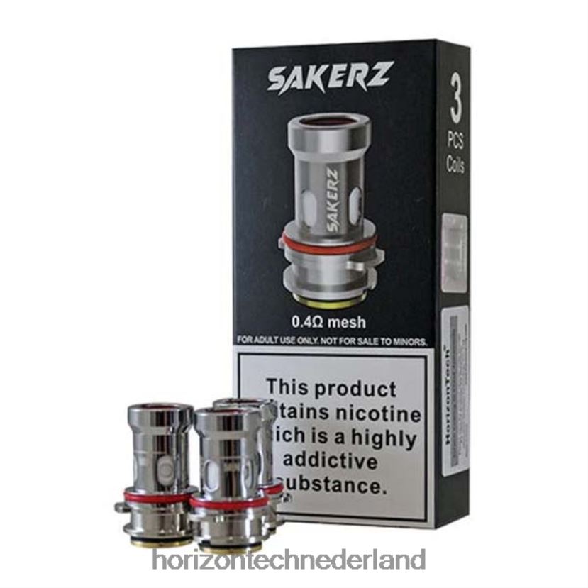 HorizonTech Sakerz spoelen (3-pack) 0,4 ohm (3-pack) VDB6JJ159 - HorizonTech Vape Nederland