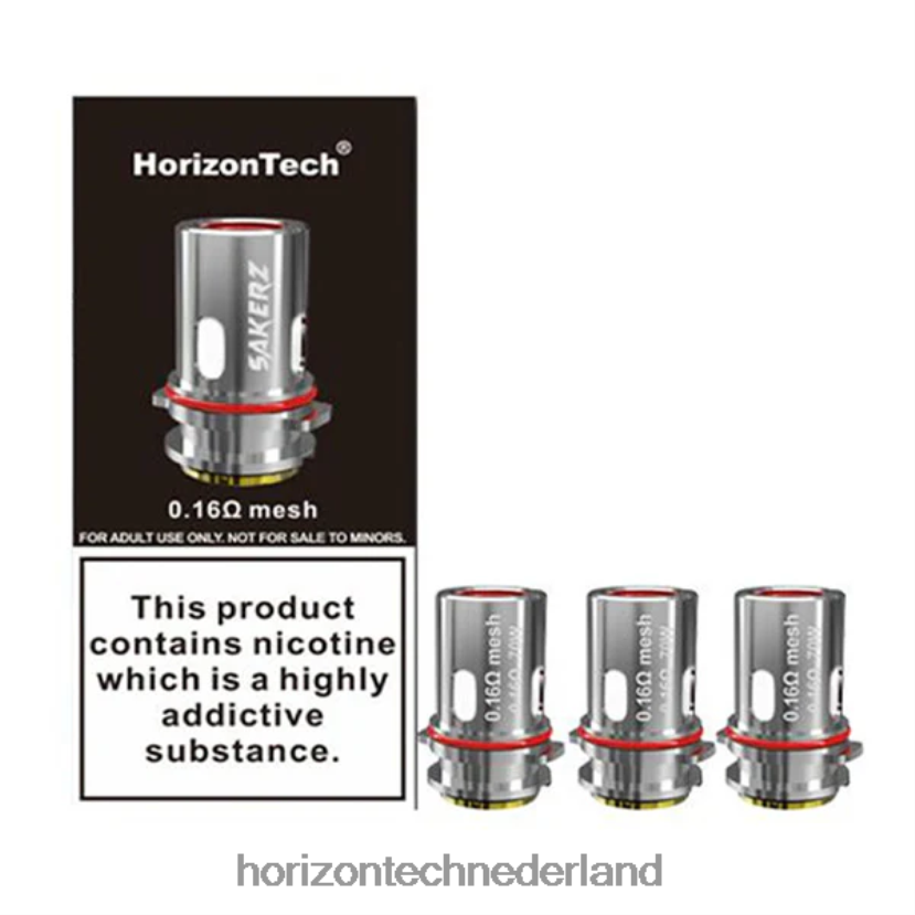 HorizonTech Sakerz spoelen (3-pack) gaas 0,16 ohm (3-pack) VDB6JJ158 - HorizonTech Amsterdam
