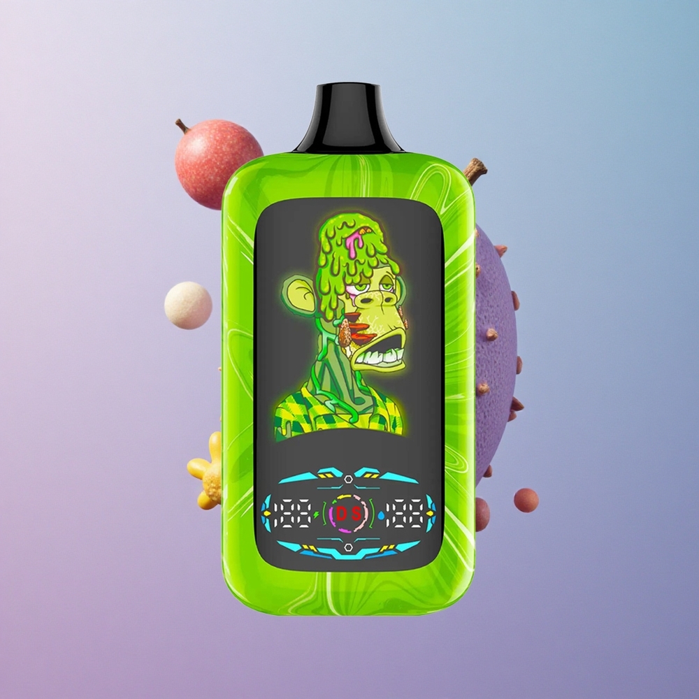 Fumot Digital Monkey 20000/40000 Tropische Regenboog Explosie Dual Mesh Coil