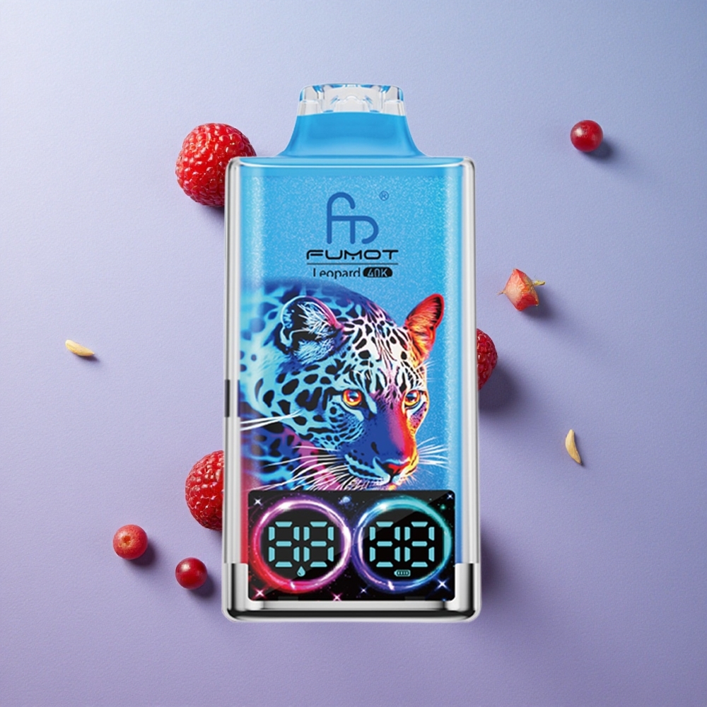 Fumot Leopard 40K Gemengde Bessen Dual Mesh Wegwerp Vape