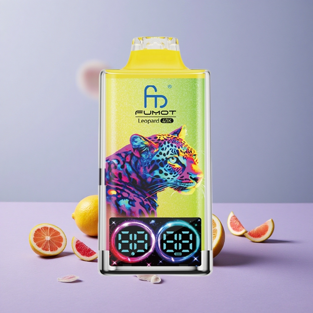 Fumot Leopard 40K Roze Limonade Dual Mesh