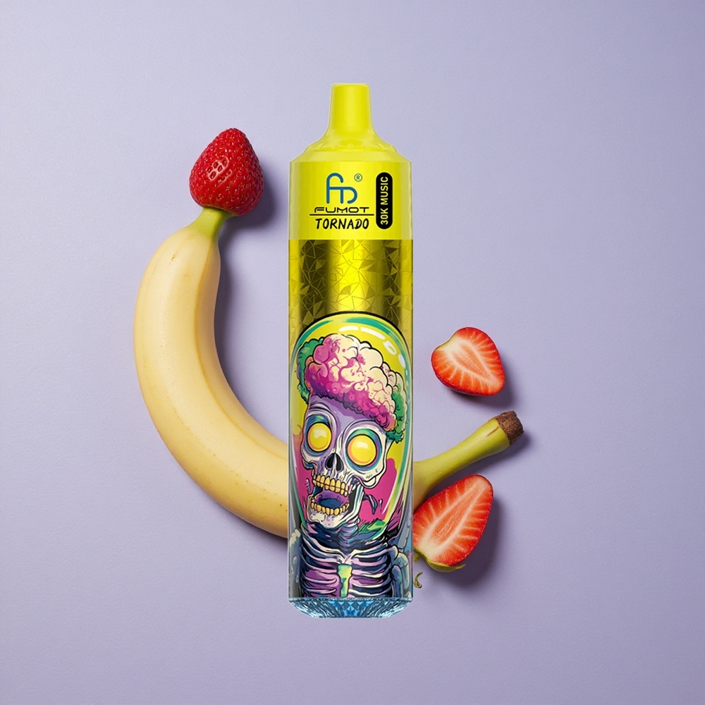 Fumot Randm Tornado 30000 Banaan Aardbei LED Scherm