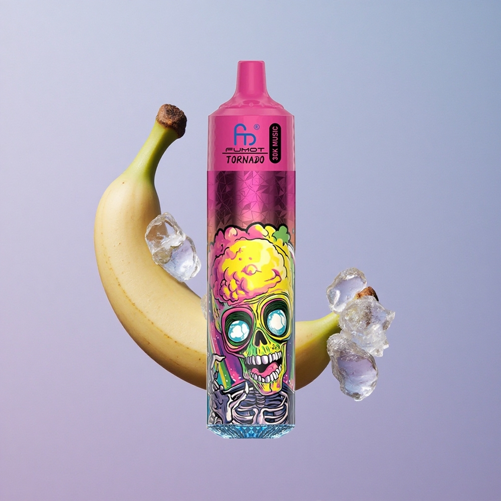 Fumot Randm Tornado 30000 Banana IJs 30mL Mesh