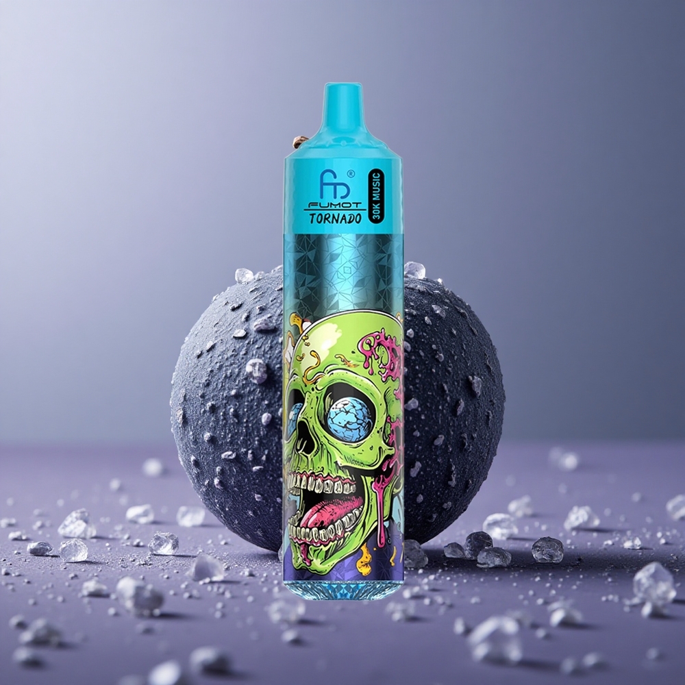 Fumot Randm Tornado 30000 Zwart Ijs 30mL Mesh