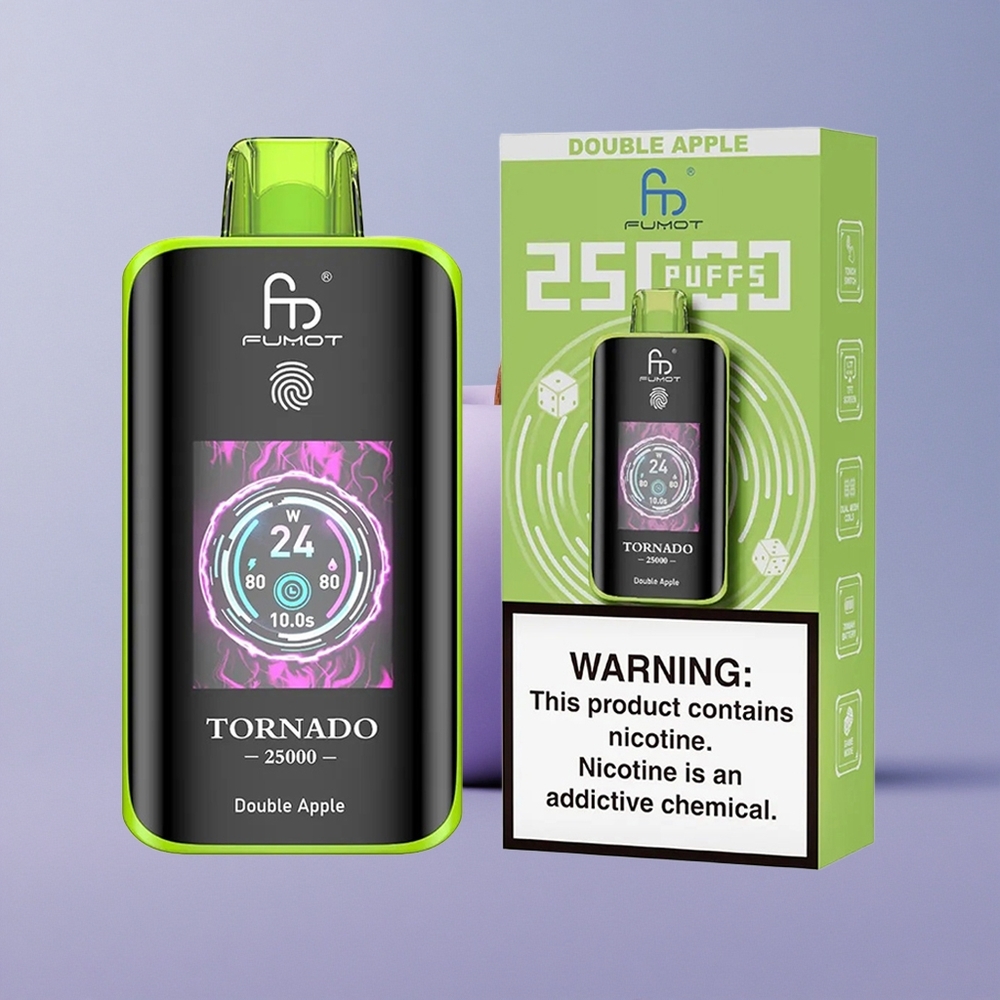 Fumot Tornado 25000 Dubbel Appel Type-C