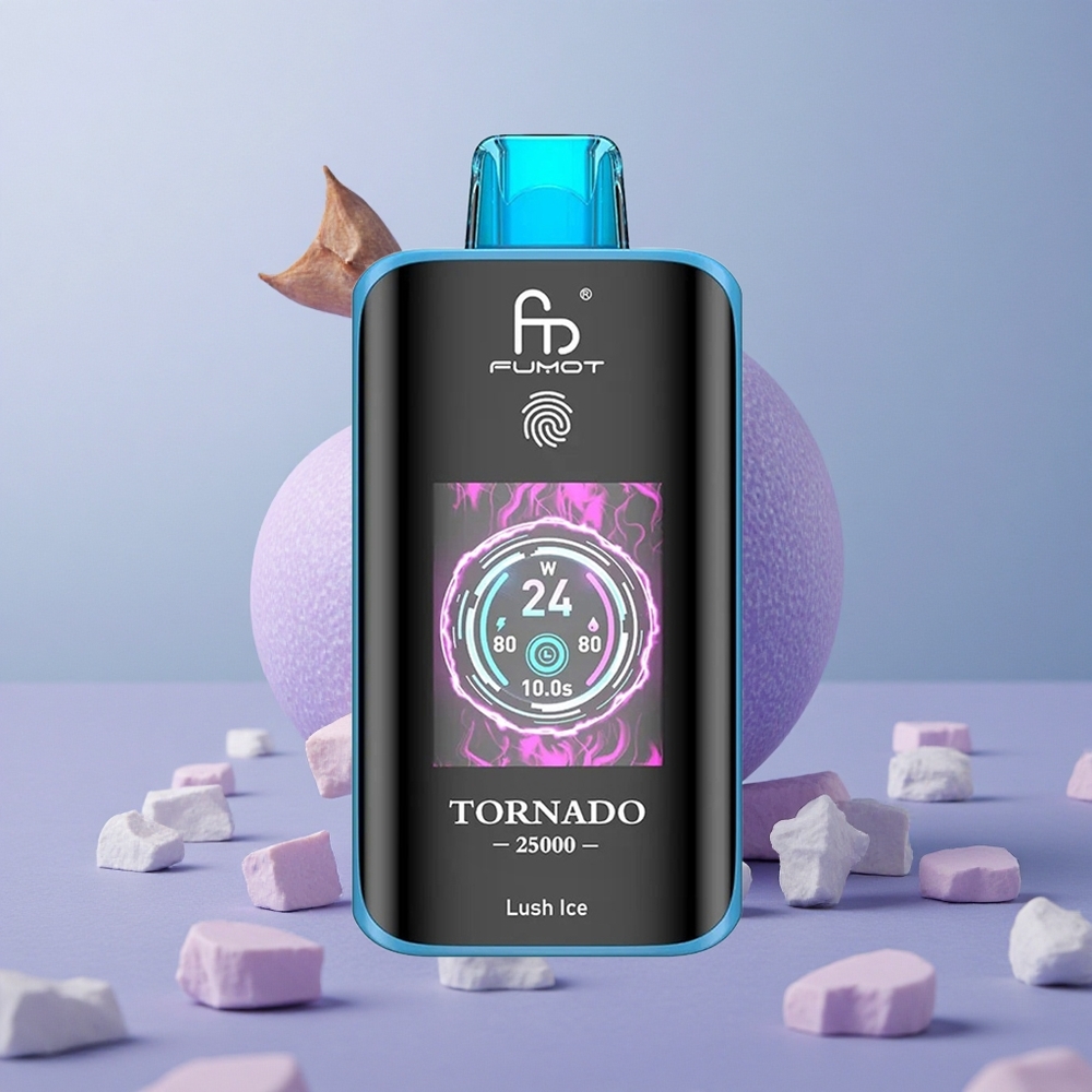 Fumot Tornado 25000 Frisse IJs HD Scherm