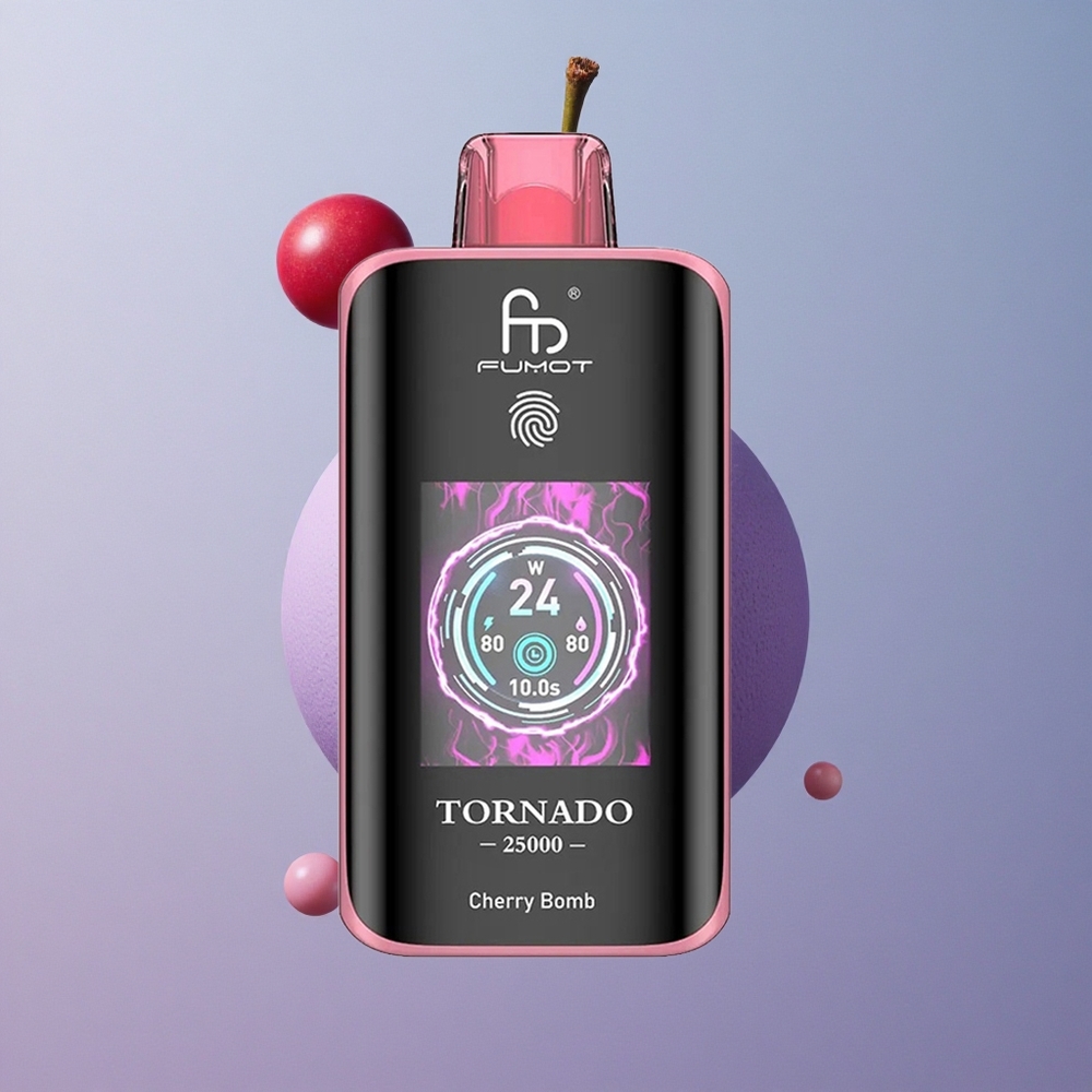 Fumot Tornado 25000 Kers Bom HD Scherm