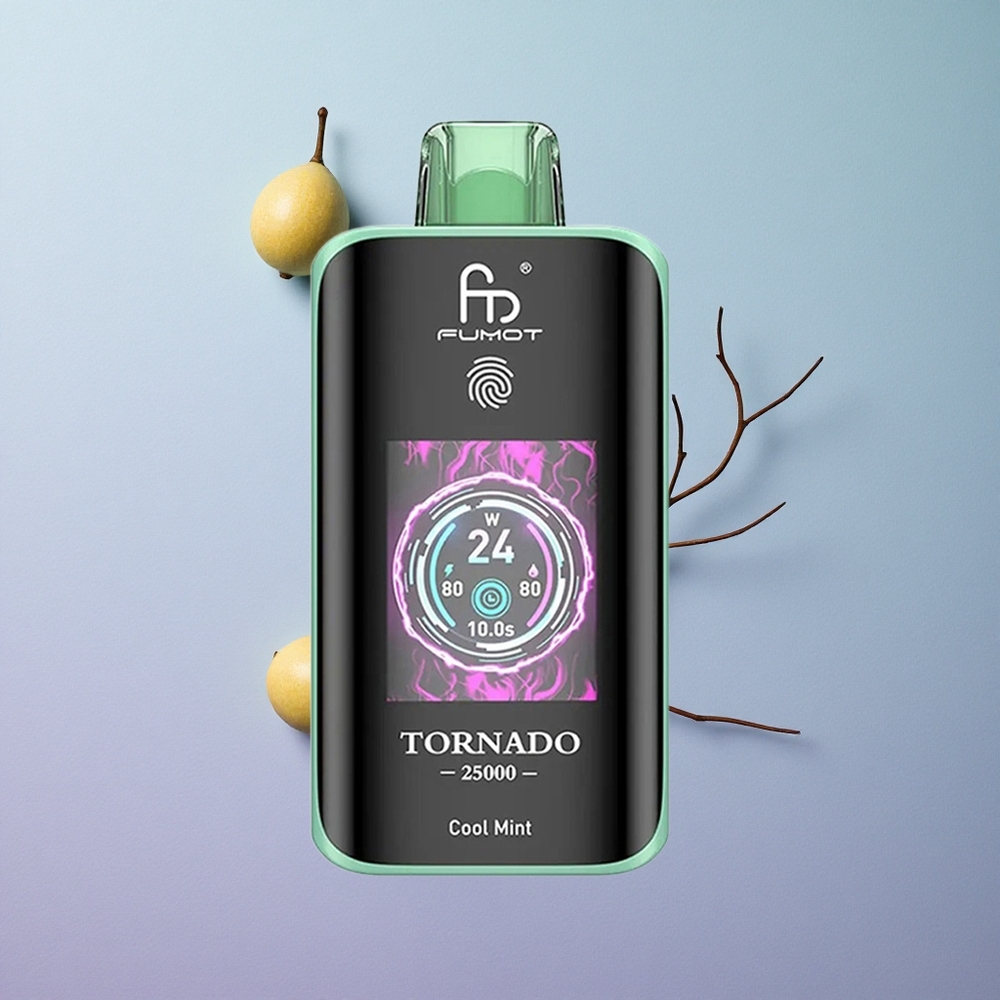 Fumot Tornado 25000 Koel Munt HD Scherm