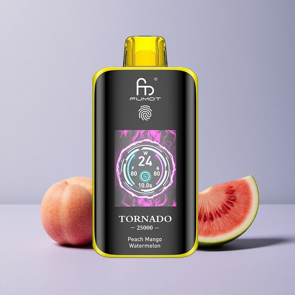 Fumot Tornado 25000 Perzik Mango Watermeloen Type-C