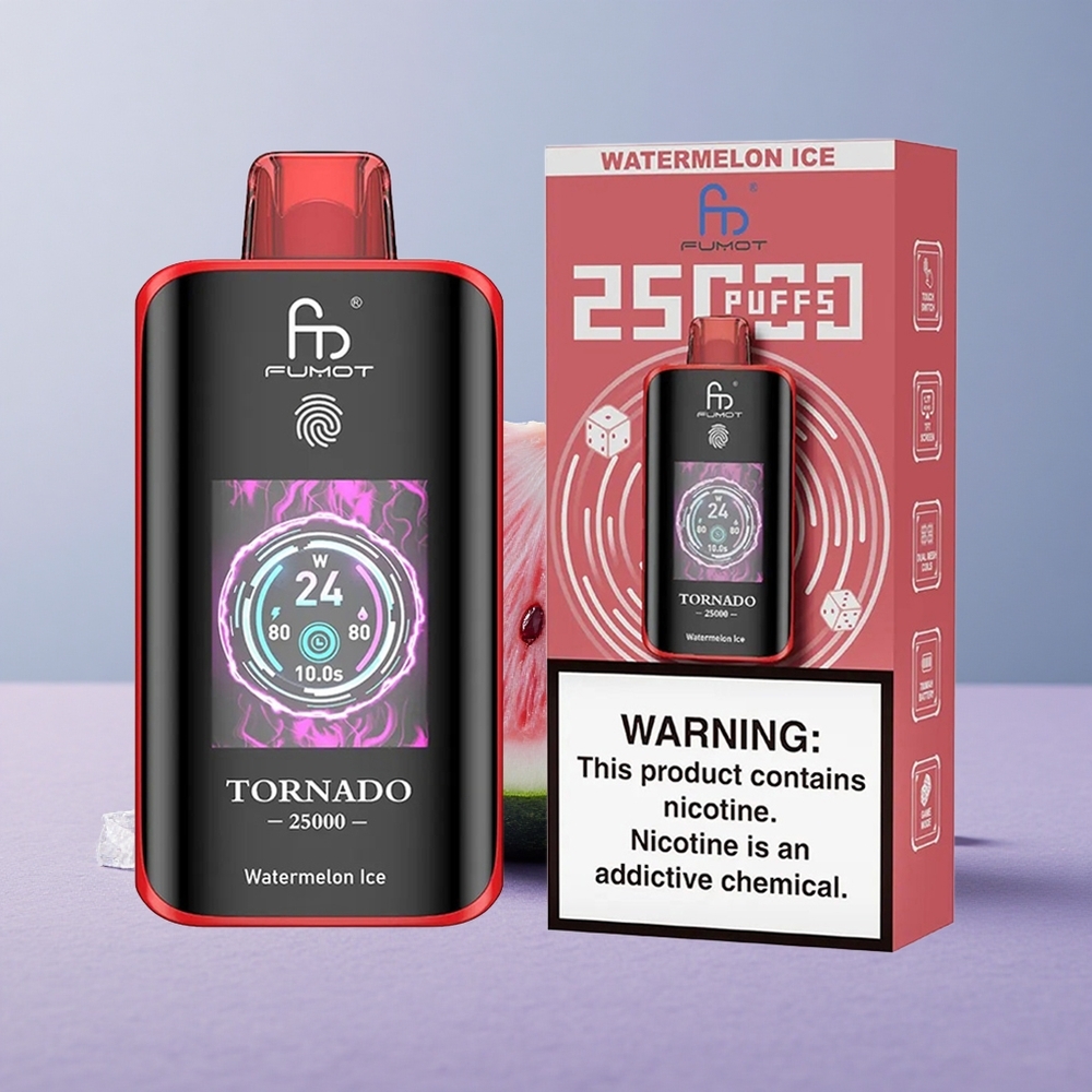 Fumot Tornado 25000 Watermeloen IJs Type-C