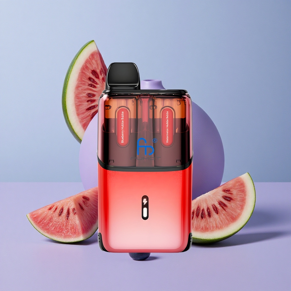 Fumot Ultra T32000 Watermeloen Hubba Bubba - Geavanceerd Mesh Spiraal