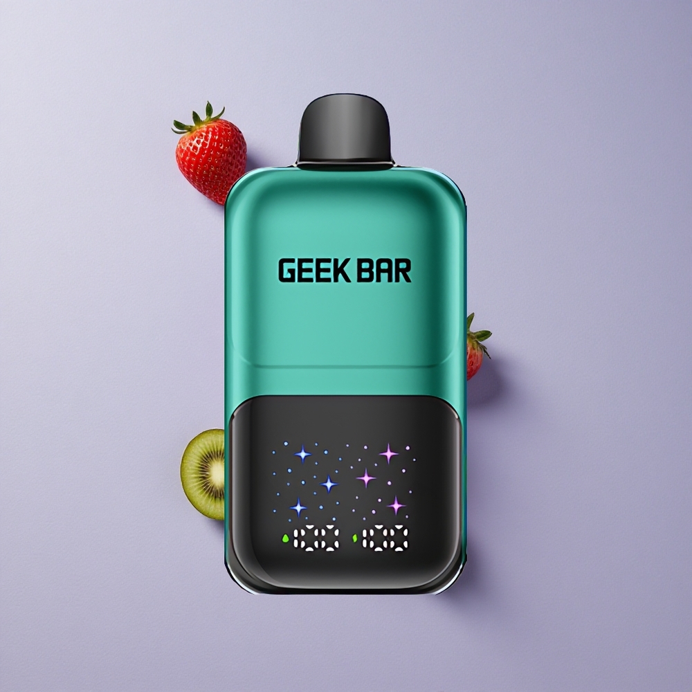 GEEK BAR 2GO 20ml 50000 Aardbei & Kiwi Met Aanpasbare Smaakniveaus