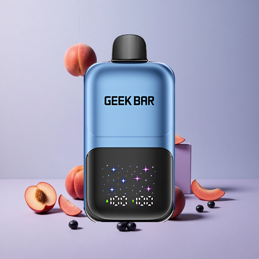 GEEK BAR 2GO 20ml 50000 Perzik & Bessen Dual Tank