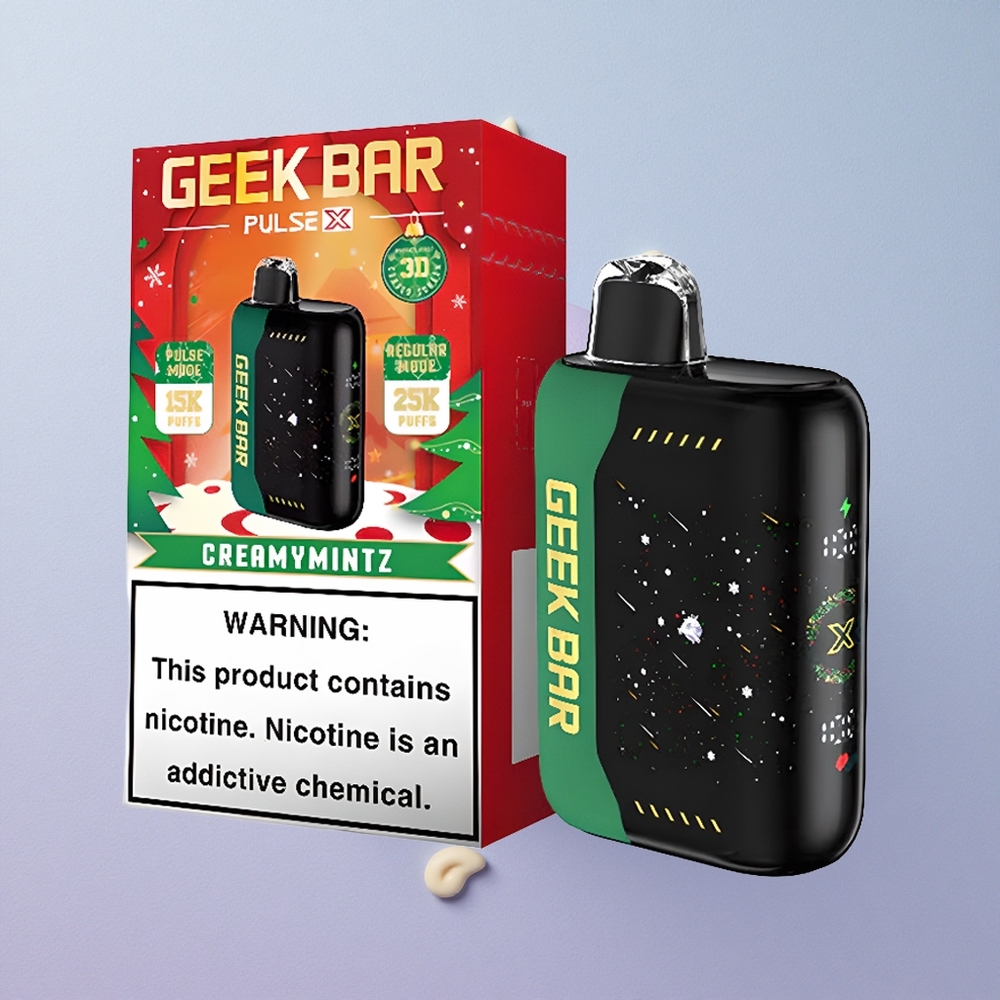 GEEK BAR Pulse X 25000 Kersteditie Dual Mesh Coil
