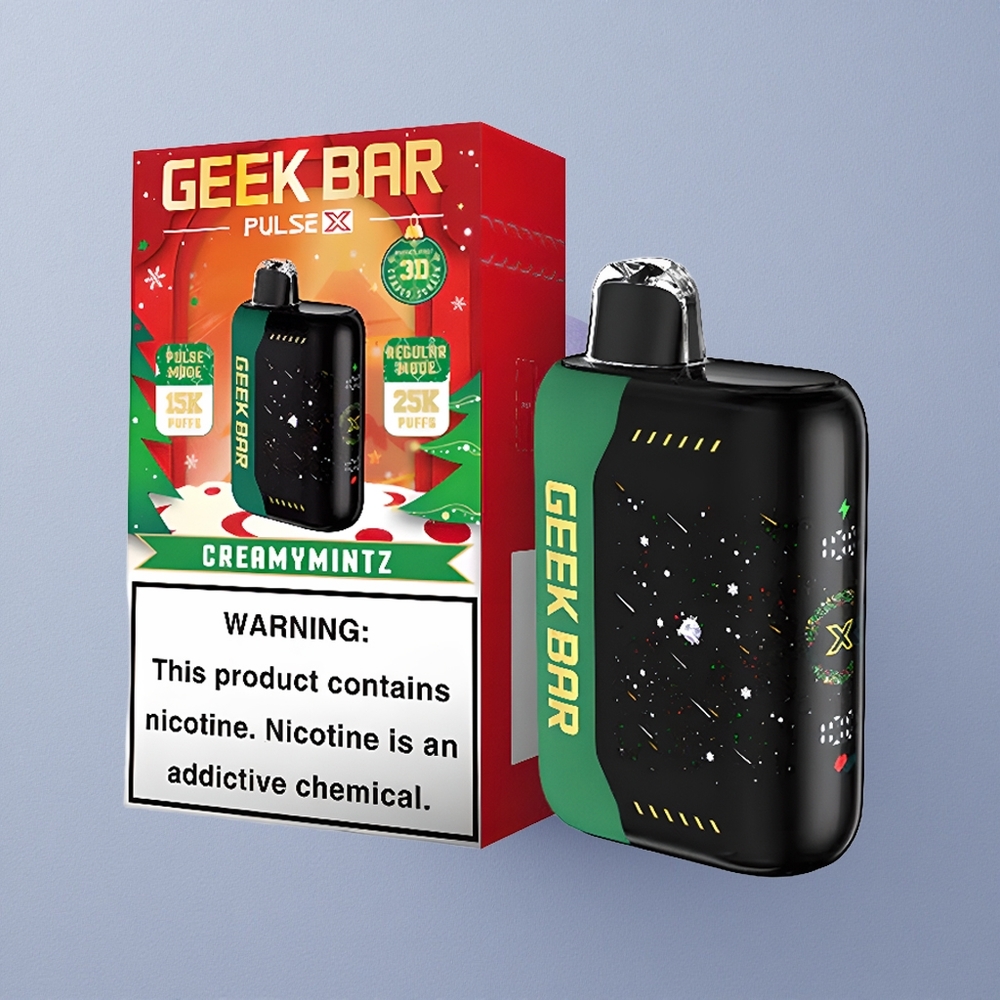 GEEK BAR Pulse X 25000 Kersteditie Dual Mesh Coil