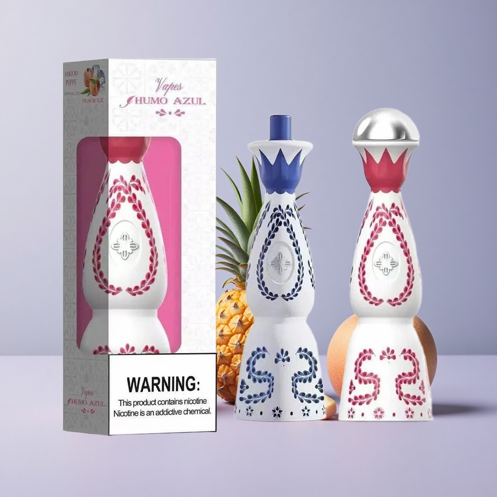 Humo Azul 15000 Perzik Mango Ananas 20mL Mesh