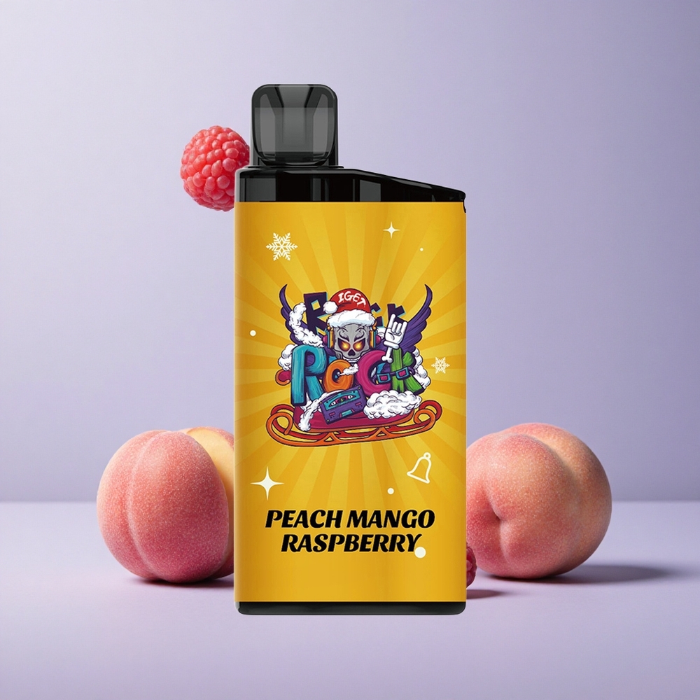 IGET Bar 3500 Perzik Mango Framboos Mesh Coil