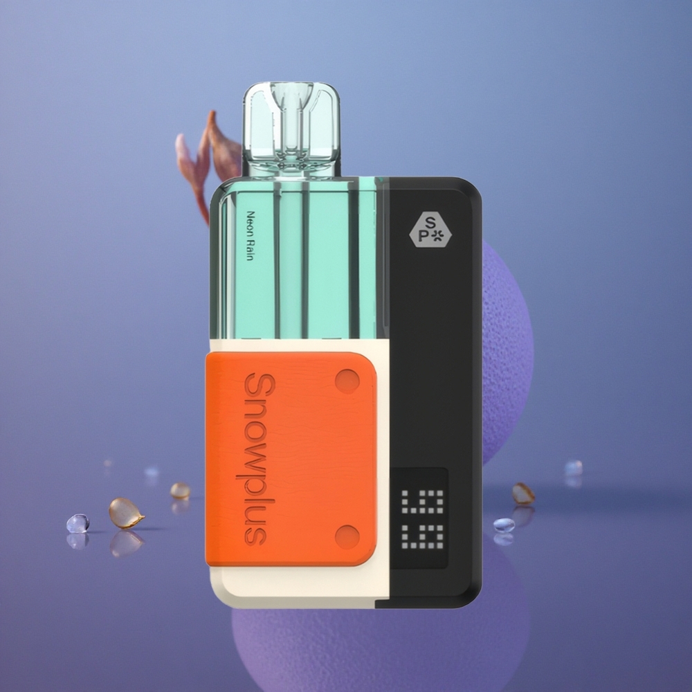 Snowplus Swift 15000 Puffs Pod Kit Neonregen Dual Mesh 1000mAh Herlaadbare Kit