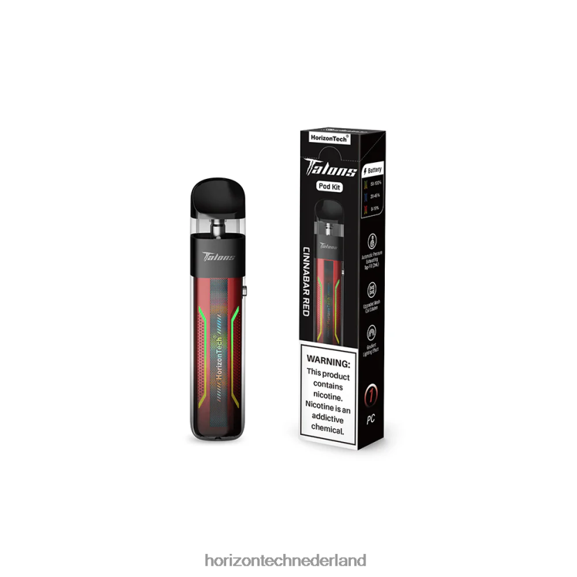 HorizonTech Talons pod-systeem cinnaber rood VDB6JJ198 - Horizon Tech Vape Coils