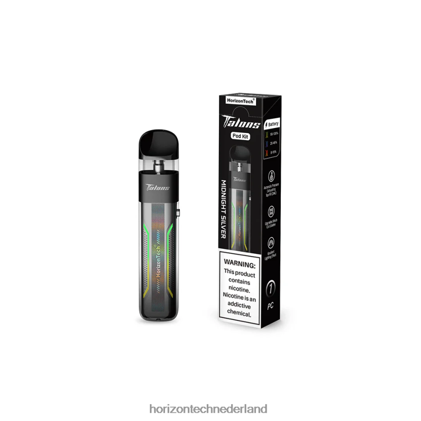 HorizonTech Talons pod-systeem middernacht zilver VDB6JJ196 - Horizon Tech Vape