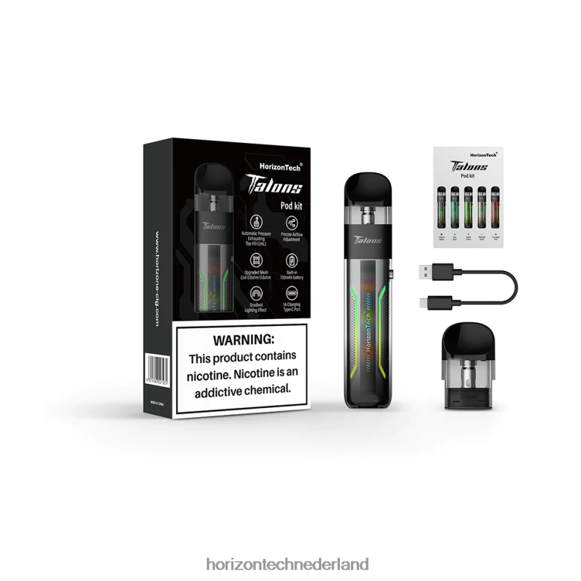 HorizonTech Talons beginnerskit middernacht zilver VDB6JJ200 - HorizonTech Amsterdam