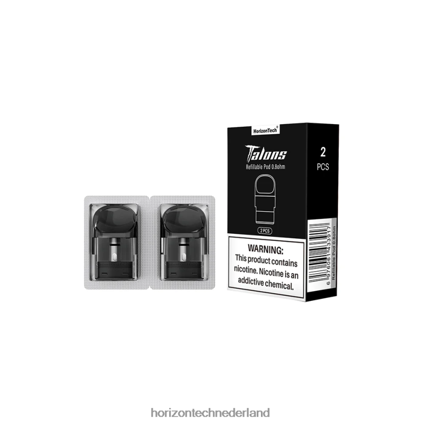 HorizonTech Talons vervangende peulen 0,8 ohm VDB6JJ194 - HorizonTech Vape Kit