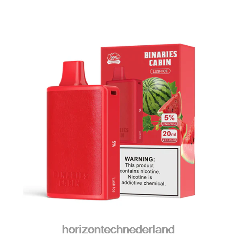 HorizonTech Binaries Cabin wegwerp 20 ml weelderig ijs VDB6JJ59 - HorizonTech Vape Nederland