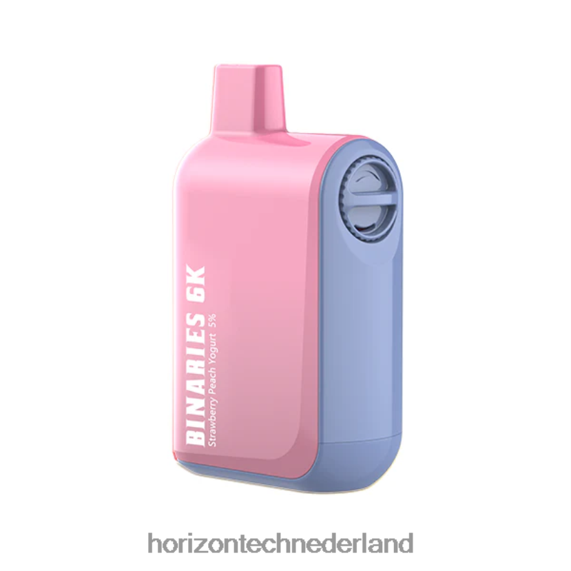 HorizonTech Binaries Cabin wegwerp 15 ml Aardbei Perzik Yoghurt VDB6JJ43 - HorizonTech Disposable Vape