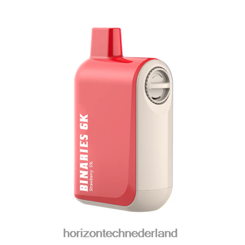 HorizonTech Binaries Cabin wegwerp 15 ml aardbei VDB6JJ25 - Horizon Tech Company