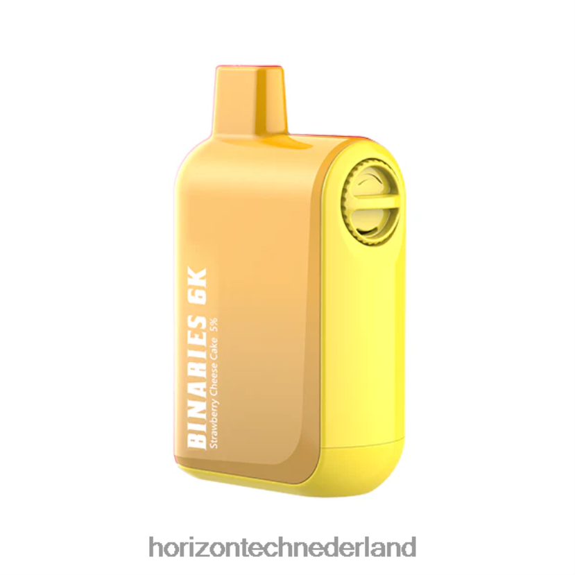 HorizonTech Binaries Cabin wegwerp 15 ml aardbeien cheesecake VDB6JJ42 - HorizonTech Vape Kit