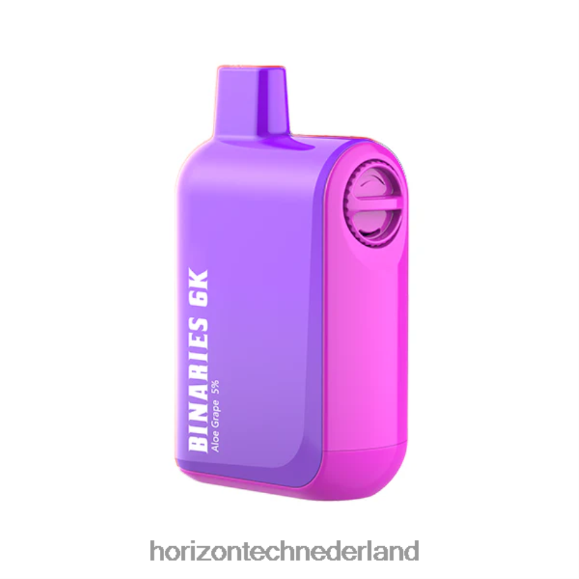 HorizonTech Binaries Cabin wegwerp 15 ml aloë druif VDB6JJ29 - HorizonTech Vape Nederland