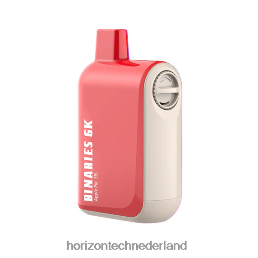 HorizonTech Binaries Cabin wegwerp 15 ml appeltaart VDB6JJ1 - HorizonTech Vape