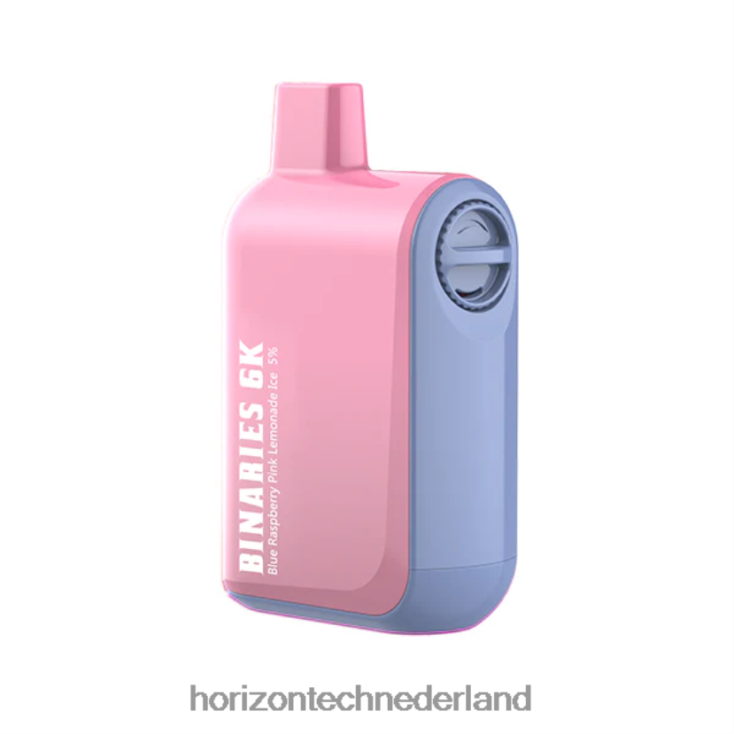 HorizonTech Binaries Cabin wegwerp 15 ml blauw frambozenroze limonade-ijs VDB6JJ32 - HorizonTech Vape Kit