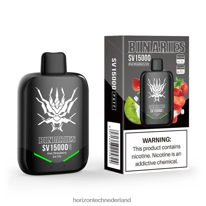 HorizonTech Binaries Cabin wegwerp sv Kiwi-aardbei-ijs VDB6JJ89 - HorizonTech Vape Nederland